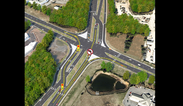Continuous Flow Intersection