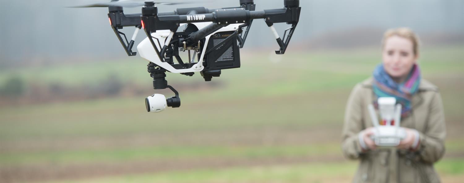 Drone in Flight